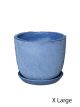 Soho in blue - Pot XLarge