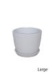 Soho White - Pot Large