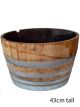 Wine Barrel - half, 43cm