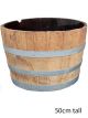 Wine Barrel - half, 50cm